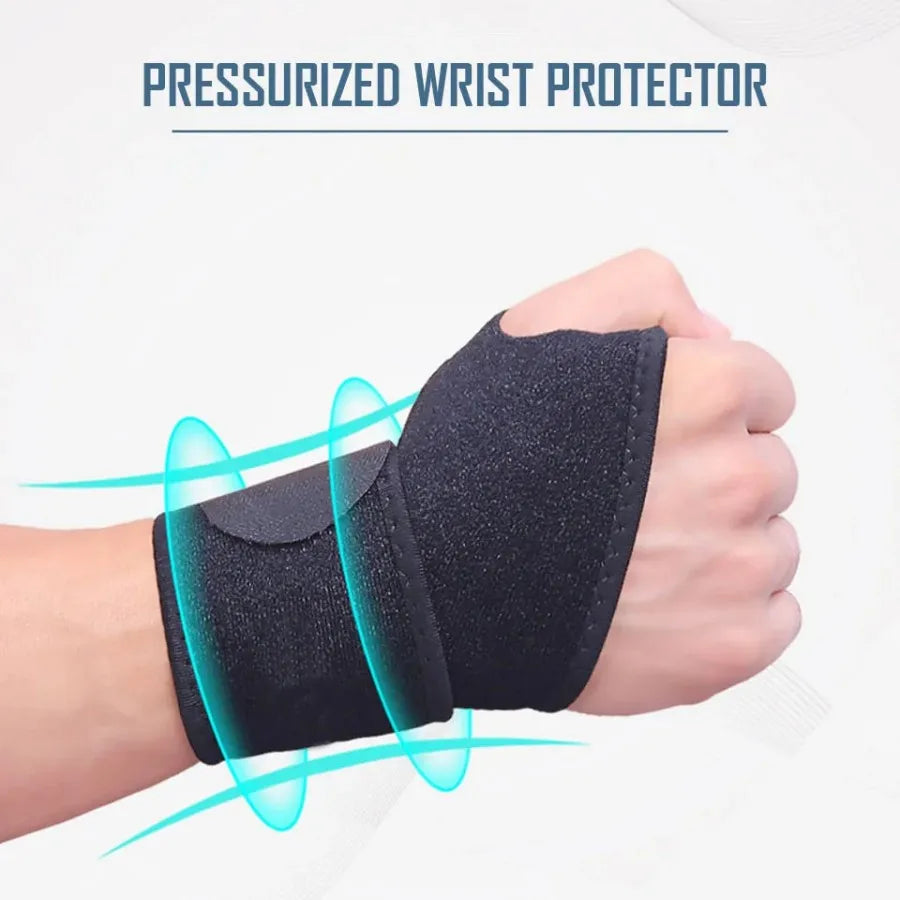 1PC Adjustable Wrist Wrap – Carpal Tunnel Relief & Thumb Support Brace for Sports and Joint Pain