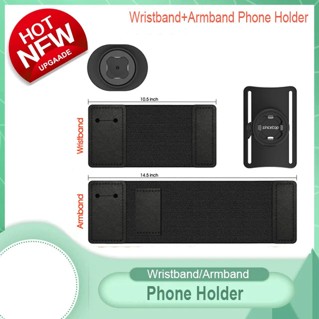 Sports Armband Phone Mount – Adjustable Running Arm Strap for iPhone & Android