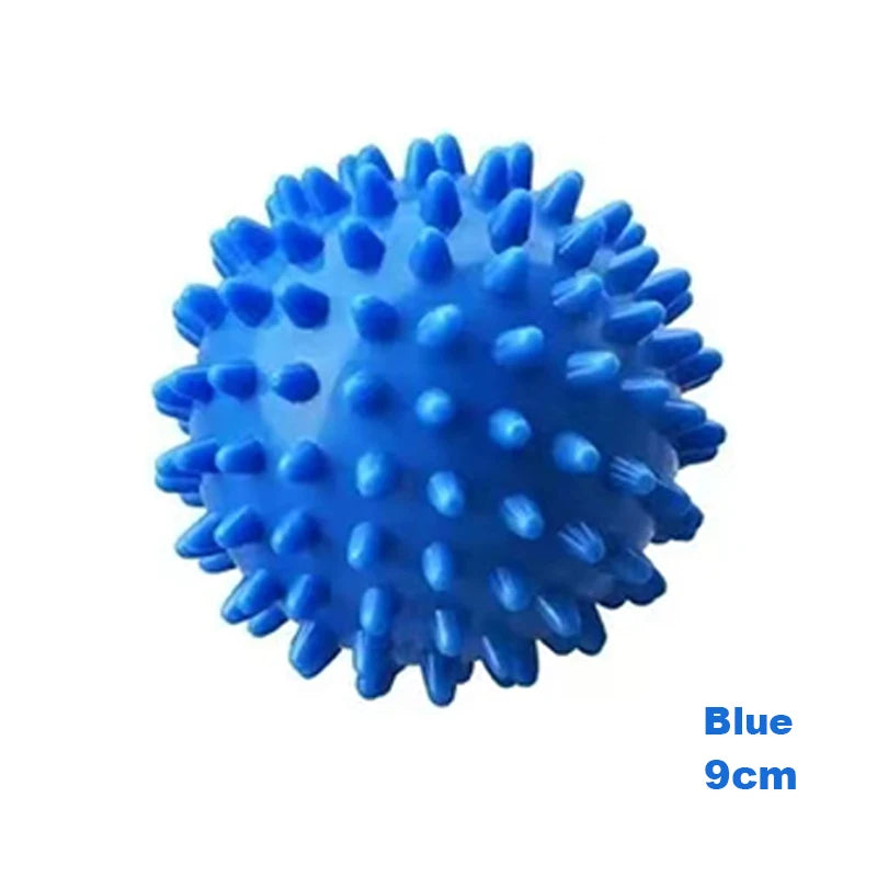Spiky Massage Ball for Plantar Fasciitis, Foot & Back Pain Relief, Deep Tissue Trigger Point Therapy, Yoga & Reflexology Tool – 9cm PVC