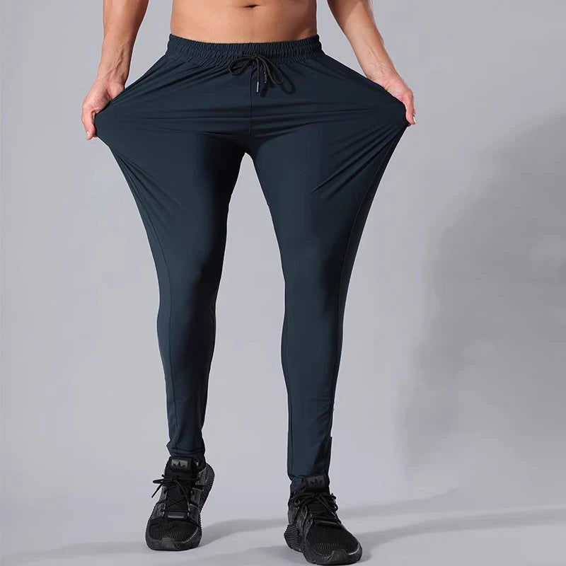 Men’s Slim-Fit Jogger Pants – Stretchy, Breathable, Lightweight Gym & Training Bottoms