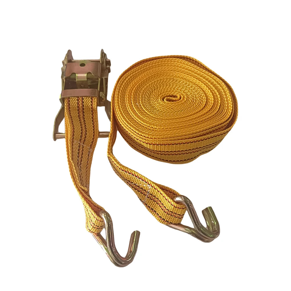 Heavy Duty Ratchet Straps 3/6/8/10M – Cargo Tie Down Straps with Claw Hooks for Lorry, Truck, Car & Trailer