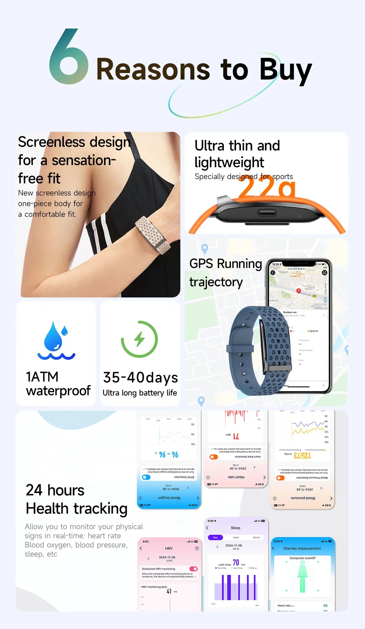 LIGE Smartwatch Bluetooth Fitness Tracker with Heart Rate, Blood Oxygen & 24H Health Monitoring