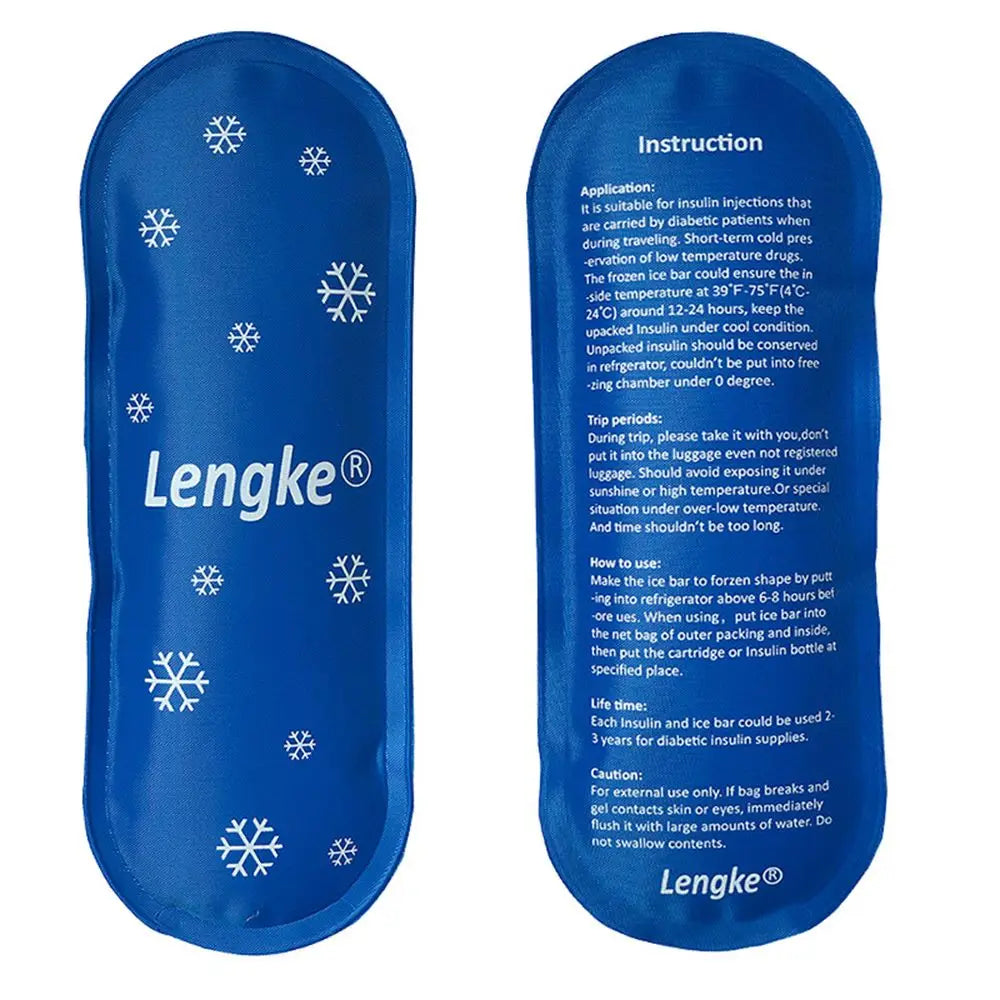 Insulin Cooler Bag | Thermal Insulated Gel Pack for Diabetic Medication & Travel