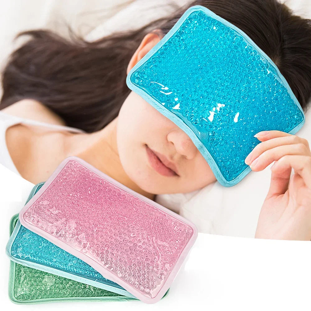 Hot & Cold Therapy Gel Packs – Reusable Ice & Heat Pack for Pain Relief, Fever, Headache & Injuries