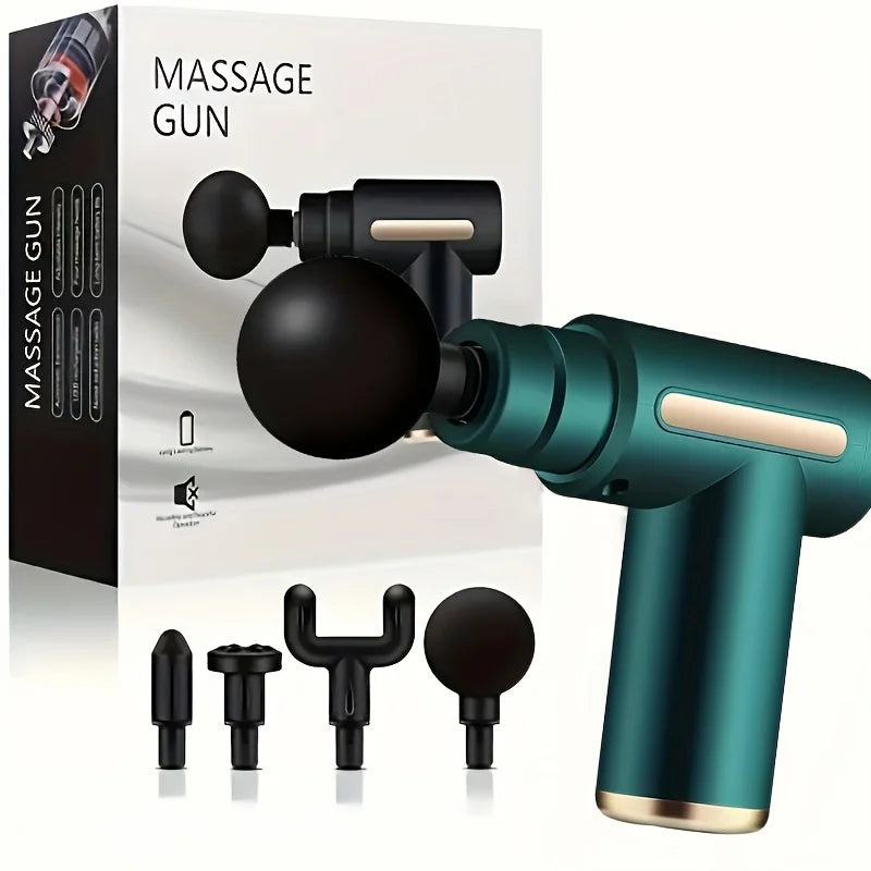Mini Massage Gun – Deep Tissue Percussion Massager for Muscle Recovery, Pain Relief & Relaxation