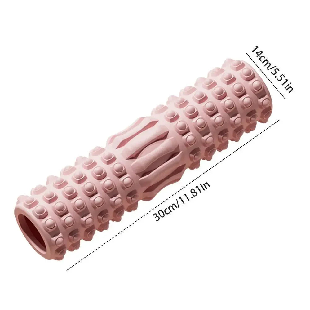 Yoga Foam Roller for Fitness, Pilates & Back Muscle Massage – Stretching & Recovery Tool