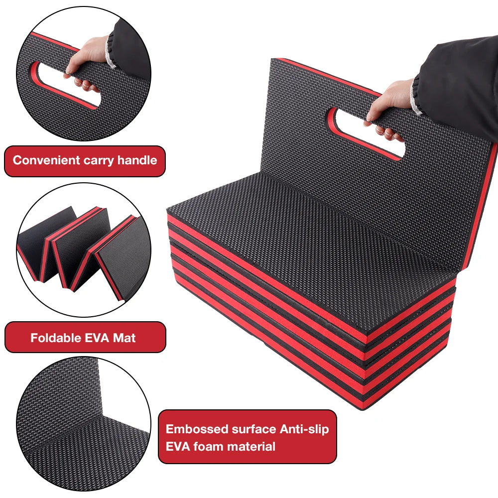 Foldable EVA Mat with Handles – Waterproof Mechanic Pad for Car Repair, Garage & Home Use