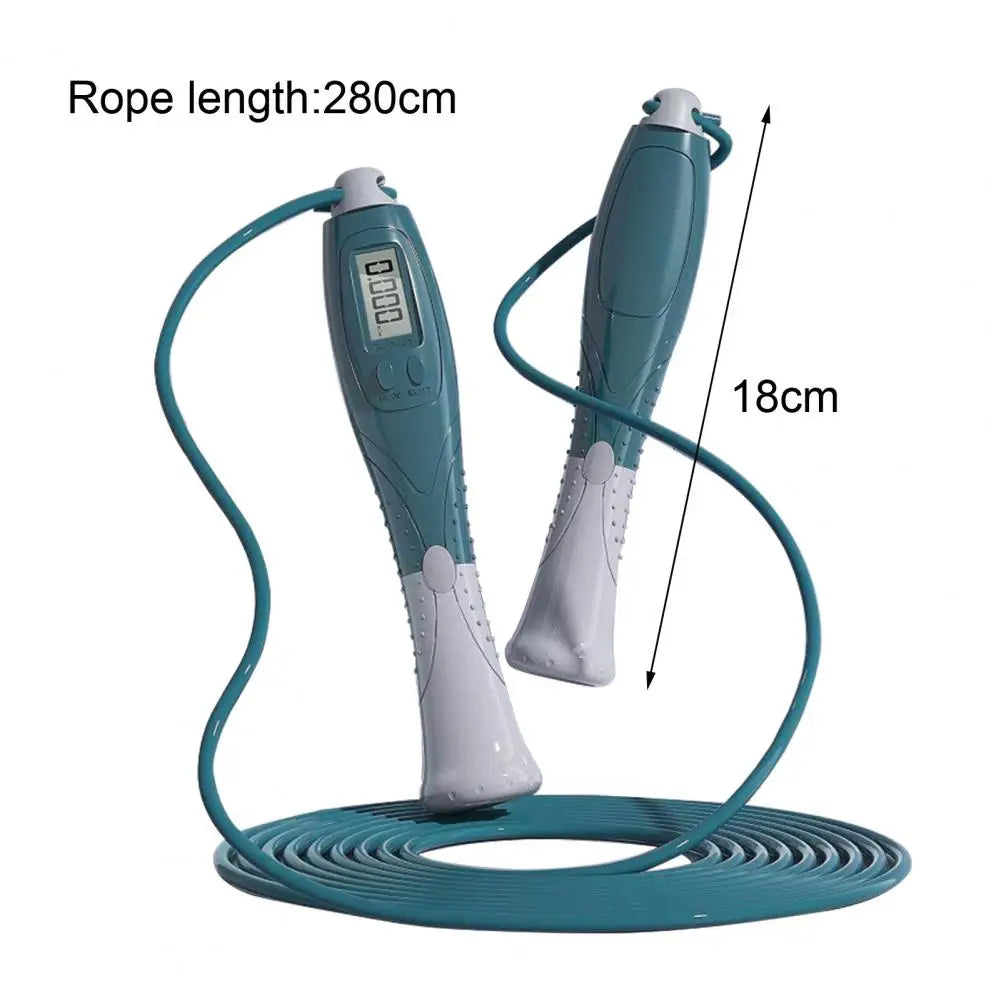 Outdoor Jump Rope with Non-slip Handle Digital Counting Tangle-Free Skipping Rope Fitness Equipment for Men Women