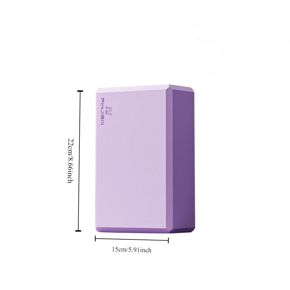 EVA Yoga Block – High Density Foam Brick for Fitness, Pilates, Gym & Yoga Training
