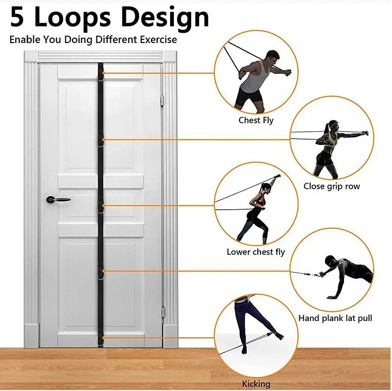 Upgraded Door Anchor Strap for Resistance Bands – Heavy-Duty Gym Attachment for Home Workouts & Strength Training