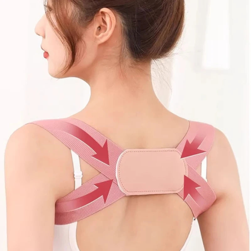 Posture Corrector Brace – Adjustable Back & Shoulder Support for Spinal Alignment