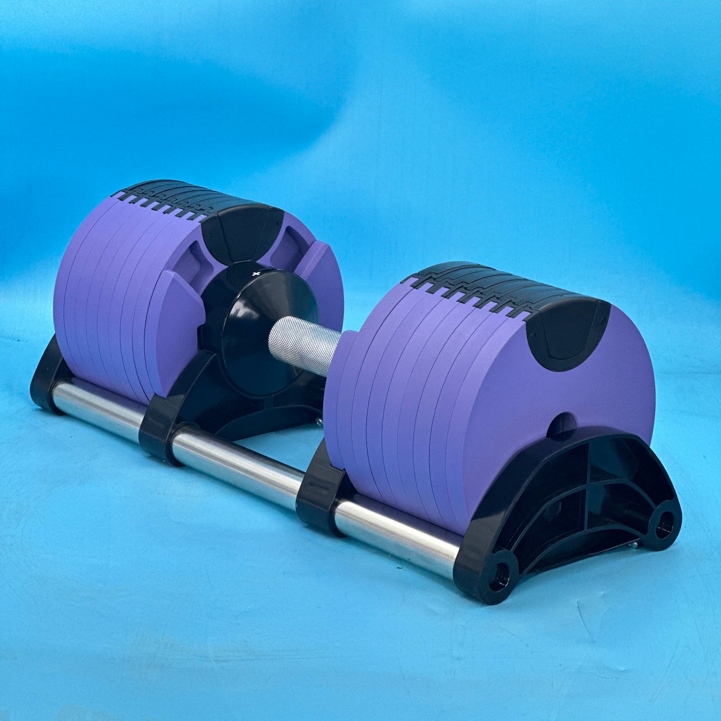 Adjustable Dumbbell Set – 2nd Generation Round Weights, 24kg/36kg, 2kg Increment, Home & Gym Fitness