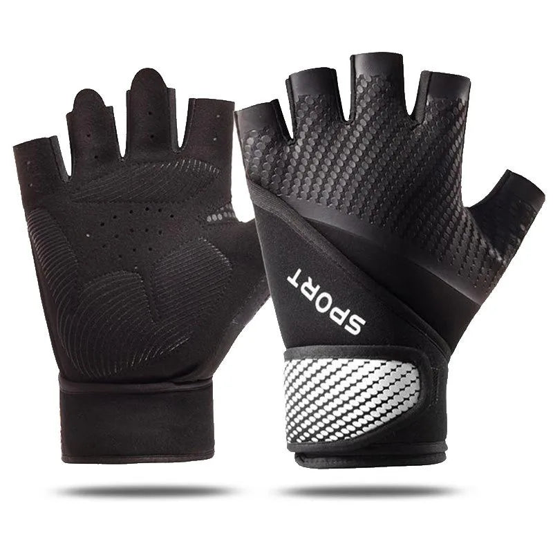 Workout Gloves – Weight Lifting Gym Gloves with Wrist Wrap Support, Full Palm Protection & Extra Grip