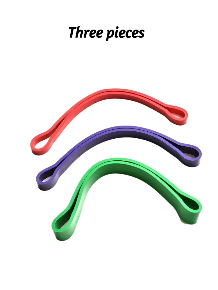 Latex Tube Resistance Bands – Short Mini Thick Circle, Door Anchor Assist, Fitness Pull Rope for Strength Training & Home Workouts