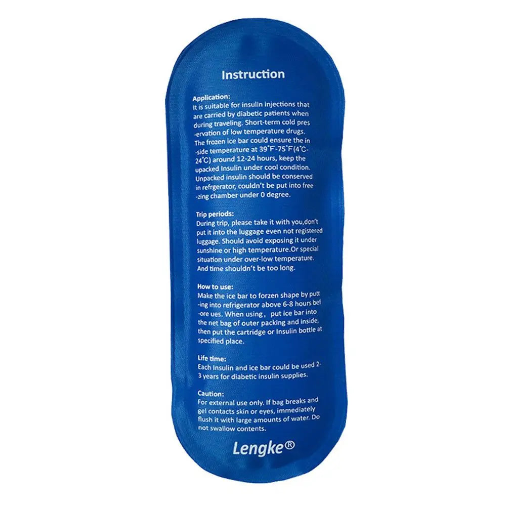 Insulin Cooler Bag | Thermal Insulated Gel Pack for Diabetic Medication & Travel
