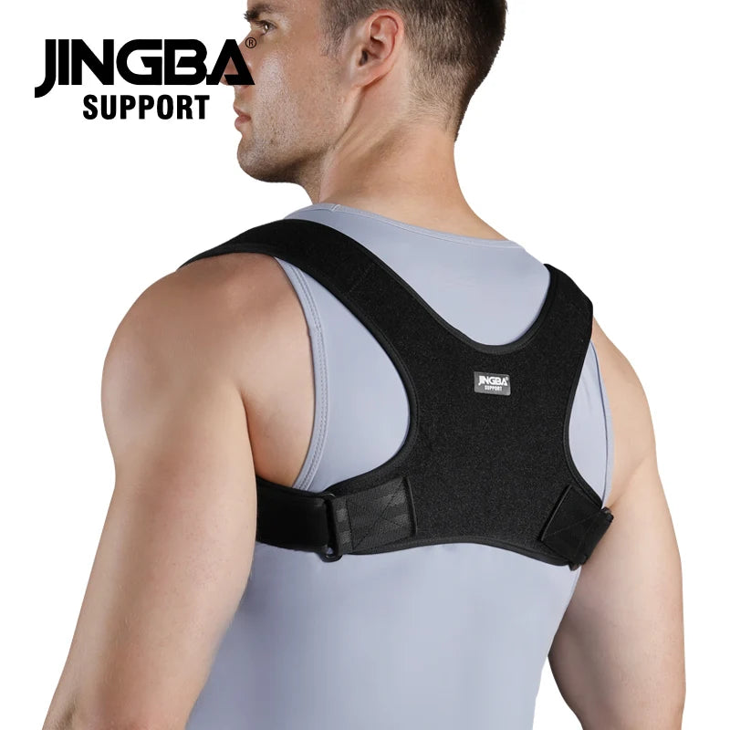 Adjustable Posture Corrector – Back & Shoulder Support Brace | Spine Alignment, Clavicle & Upper Back Relief for Men & Women