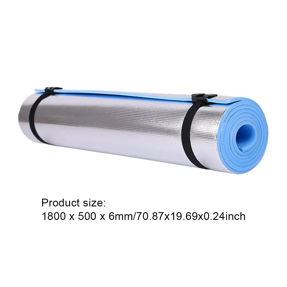 Yoga Mat Non-Slip Exercise Mat 10mm Thick | Solid Color Fitness & Pilates Mat for Home & Gym