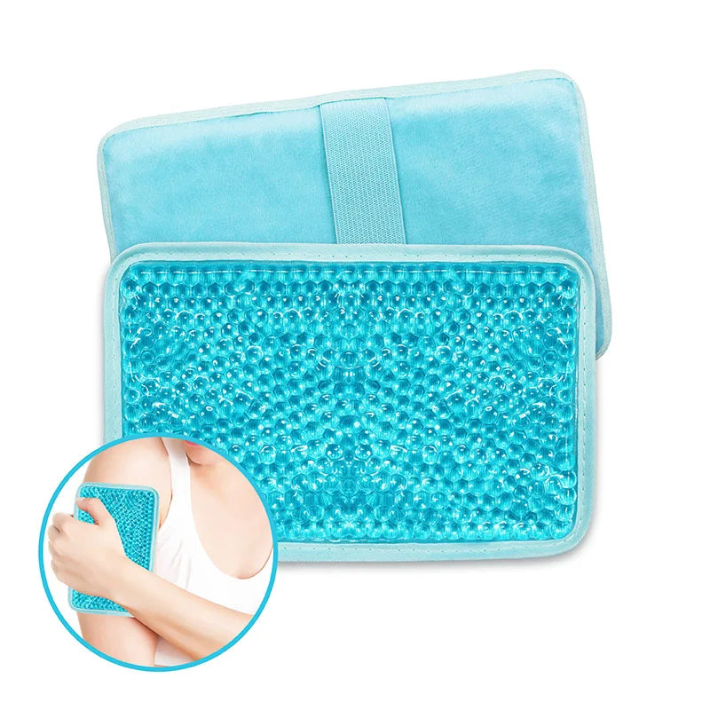 Hot & Cold Therapy Gel Packs – Reusable Ice & Heat Pack for Pain Relief, Fever, Headache & Injuries