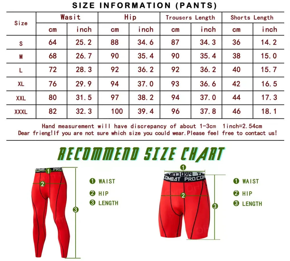 Men's Compression Gym Shorts with Pockets | Athletic Workout Leggings