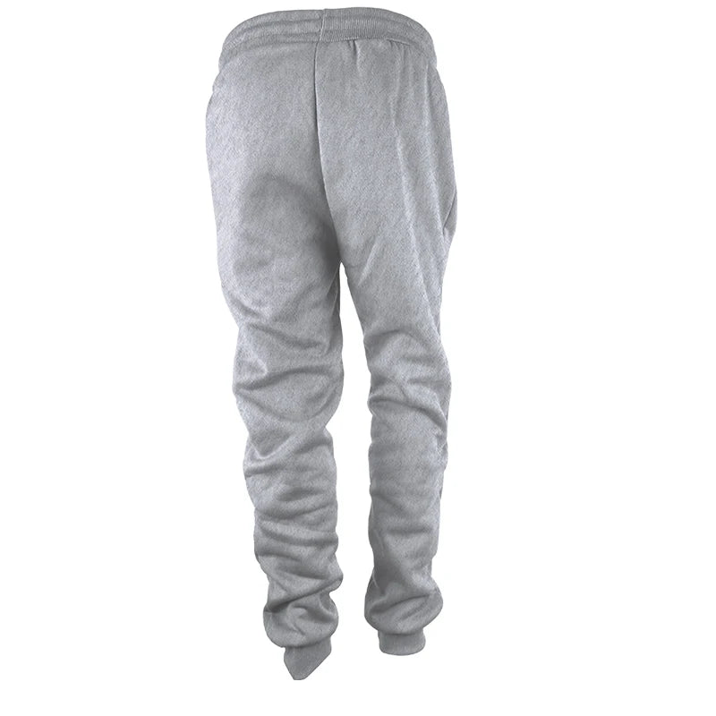 Men's Zippered Joggers – Slim Fit Sweatpants for Workout & Running