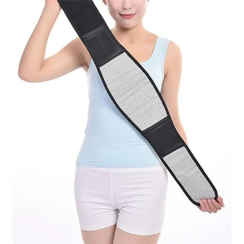 Adjustable Waist Trainer Belt – Back Support, Sweat & Slimming for Gym & Fitness