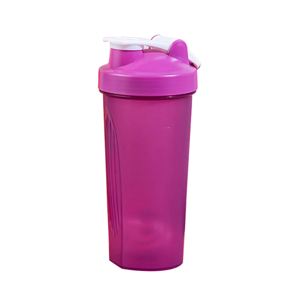 600ml Portable Protein Shaker Bottle – Leak Proof Sports Mixing Cup for Gym & Fitness Training