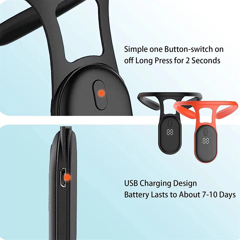 Smart Posture Corrector with Vibration Reminder, LCD Display & Real-Time Monitoring – Back & Neck Support