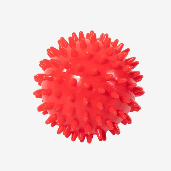 Spiky Massage Ball for Plantar Fasciitis, Foot & Back Pain Relief, Deep Tissue Trigger Point Therapy, Yoga & Reflexology Tool – 9cm PVC