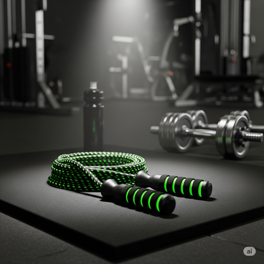 Steel Wire Skipping Rope with Bearings | Adjustable Speed Jump Rope for Fitness & Weight Loss