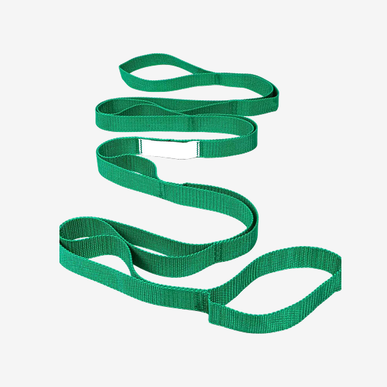 Stretch Out Strap with Exercise Guide – Physical Therapy, Yoga & Fitness