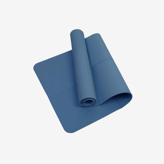 TPE Yoga Mat | Foldable Non-Slip Pilates & Meditation Mat | Lightweight & Shock Absorbing