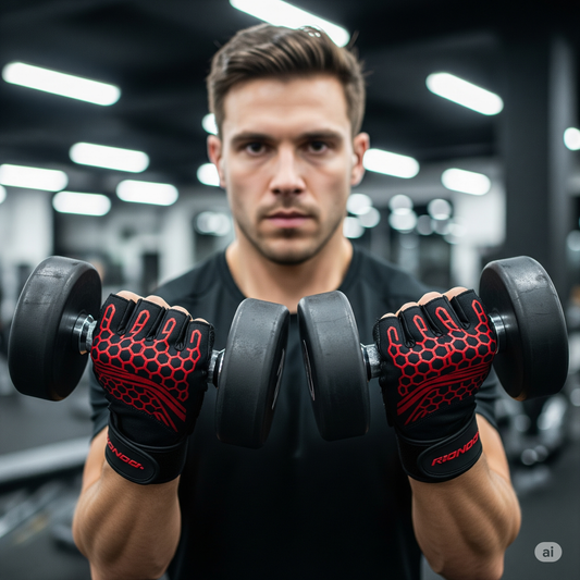 Training Sport Gloves for Men & Women – Weightlifting, Gym, Fitness & Bodybuilding Gloves with Wrist Support