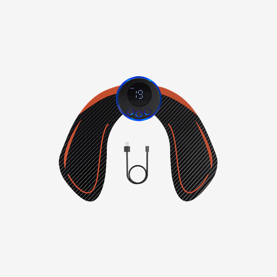 USB Rechargeable EMS Muscle Stimulator – Electric Hip & Abdominal Trainer, Pain Relief & Fitness Massager
