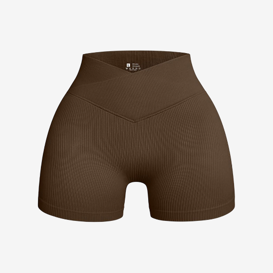 6" Seamless Biker Shorts – High-Waisted, No Front Seam, Compression Fit