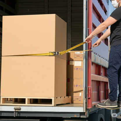 Heavy Duty Ratchet Straps 3/6/8/10M – Cargo Tie Down Straps with Claw Hooks for Lorry, Truck, Car & Trailer
