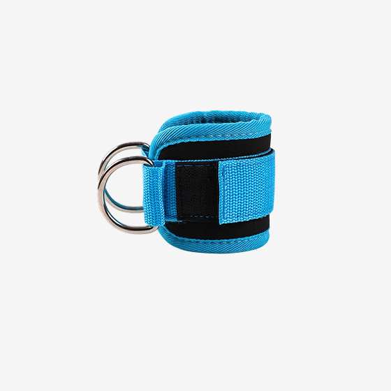 Cable Ankle Straps with Double D-Ring for Gym, Leg & Glutes Workout, Strength Training Accessory