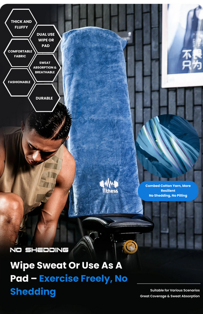 Quick-Dry Fitness Towel – Multifunctional Gym, Sports & Swimming Microfiber Towel