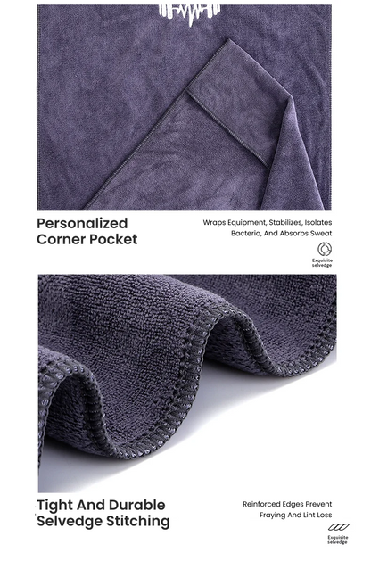 Quick-Dry Fitness Towel – Multifunctional Gym, Sports & Swimming Microfiber Towel