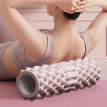 Yoga Foam Roller for Fitness, Pilates & Back Muscle Massage – Stretching & Recovery Tool