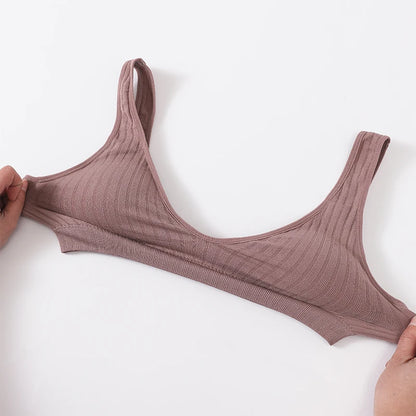 Seamless Bras For Women Sports Deep V Bra Tops Female Non-wire Brassiere Women Underwear Backless Sexy Lingerie Soft Intimates