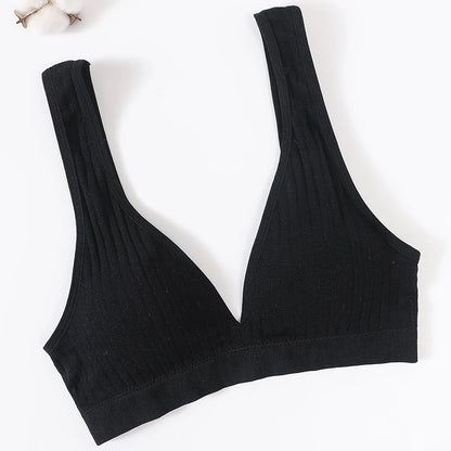 Seamless Bras For Women Sports Deep V Bra Tops Female Non-wire Brassiere Women Underwear Backless Sexy Lingerie Soft Intimates