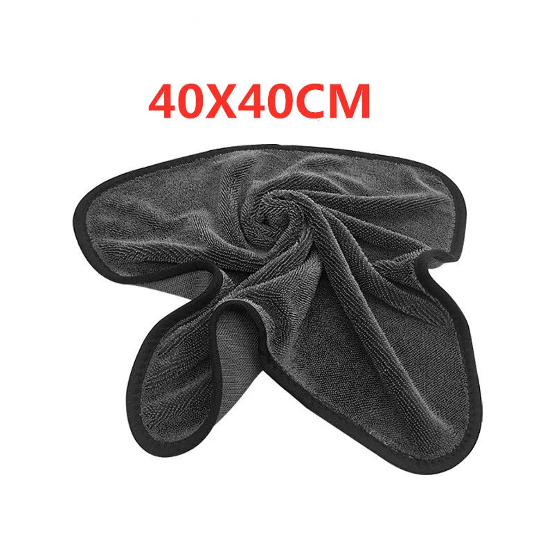 "60x90cm Microfiber Car Wash Towel – 600GSM Extra Soft, Super Absorbent & Quick-Dry"