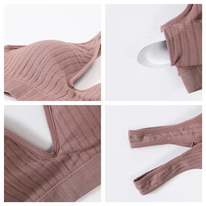 Seamless Bras For Women Sports Deep V Bra Tops Female Non-wire Brassiere Women Underwear Backless Sexy Lingerie Soft Intimates