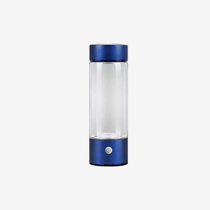 Hydrogen Water Bottle – Portable Hydrogen Generator Cup, Rechargeable Ionizer, Glass Health Bottle