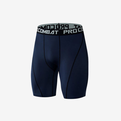 Men's Compression Gym Shorts with Pockets | Athletic Workout Leggings