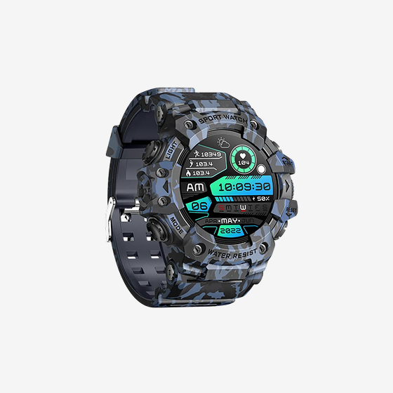 Multi-Functional Bluetooth Smart Watch – Heart Rate, Blood Pressure, Fitness Tracker, Outdoor Explorer
