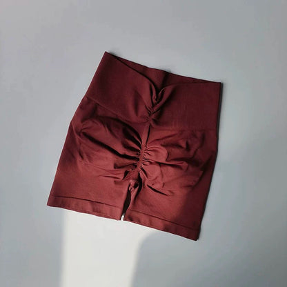 Fashion New Product High Waist Abdominal Elastic Breathable Quick-Drying Running Shorts Sports Yoga Shorts Super Hip Female Summer