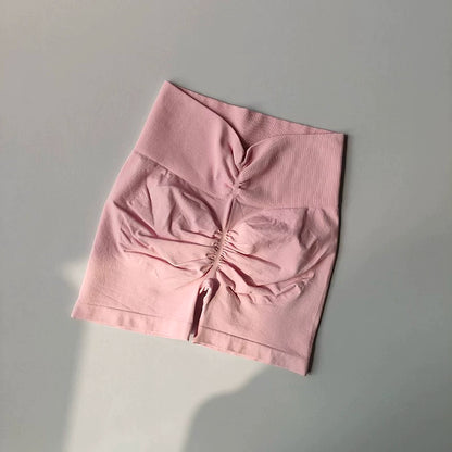 Fashion New Product High Waist Abdominal Elastic Breathable Quick-Drying Running Shorts Sports Yoga Shorts Super Hip Female Summer