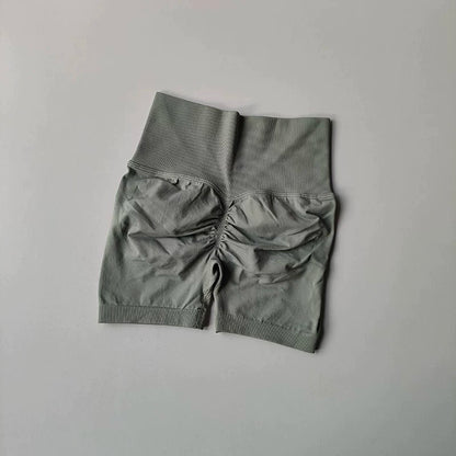 Fashion New Product High Waist Abdominal Elastic Breathable Quick-Drying Running Shorts Sports Yoga Shorts Super Hip Female Summer