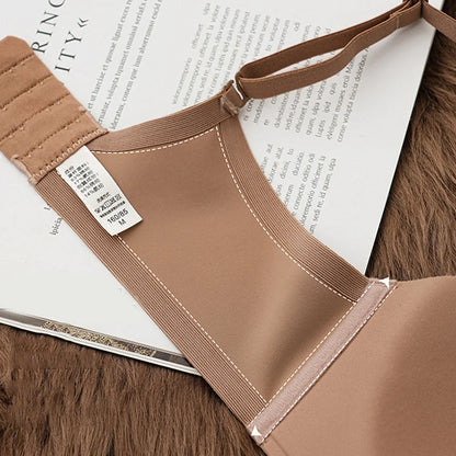 Seamless Wireless Push Up Bra for Women – Deep V Comfort Bralette | Everyday & Sports Support